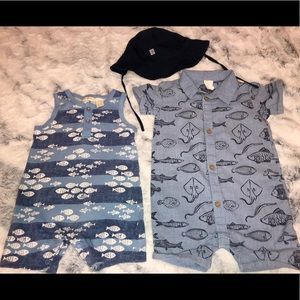 Baby boy bodysuits